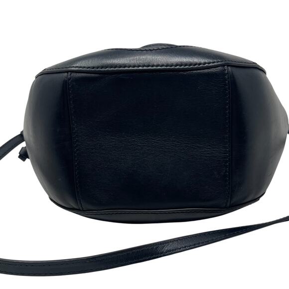 Ulla Johnson Hilma Leather Bucket Bag - Black - Top Handle - Crossbody - Picture 6 of 13